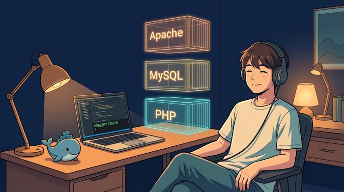 Remplacer XAMPP par Docker : environnement LAMP multi-sites sur Windows