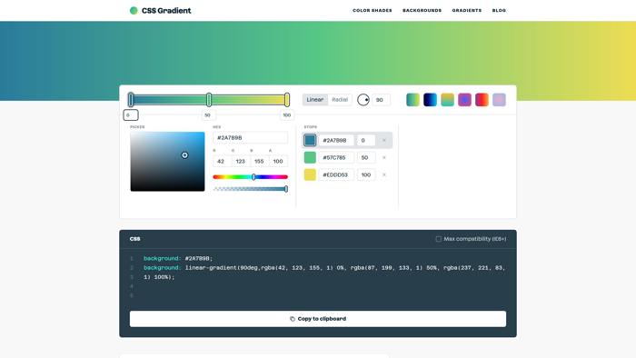 CSS Gradient