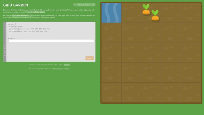CSS Grid Garden