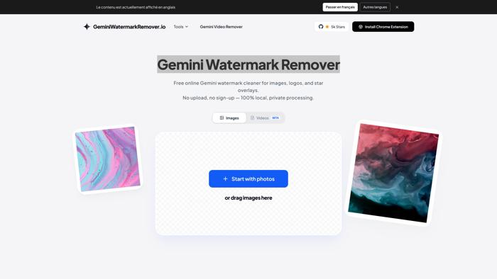 Gemini Watermark Remover
