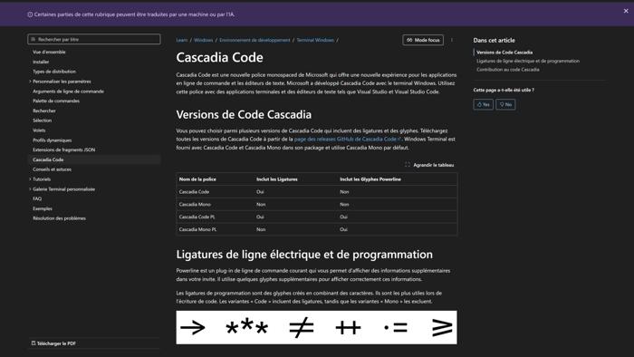 Cascadia Code