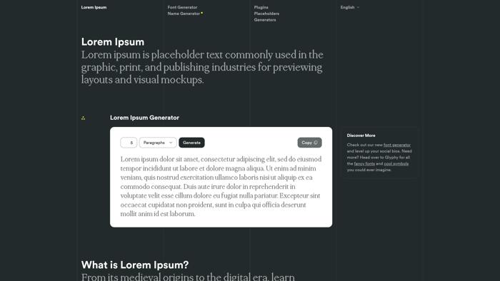 Lorem Ipsum