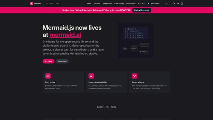Mermaid JS
