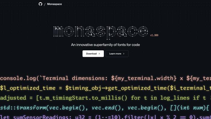 Monaspace