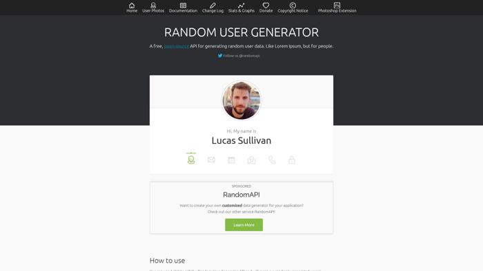 Random User Generator