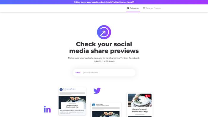 Social Share Preview