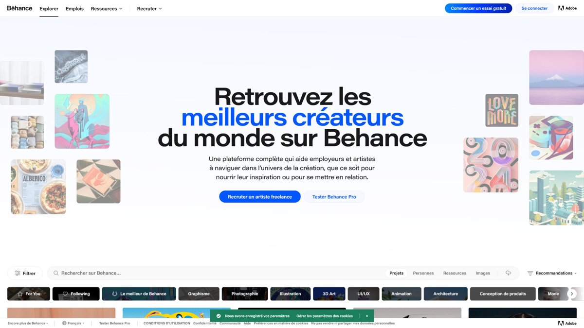 Behance | Veille - Alternative RVB
