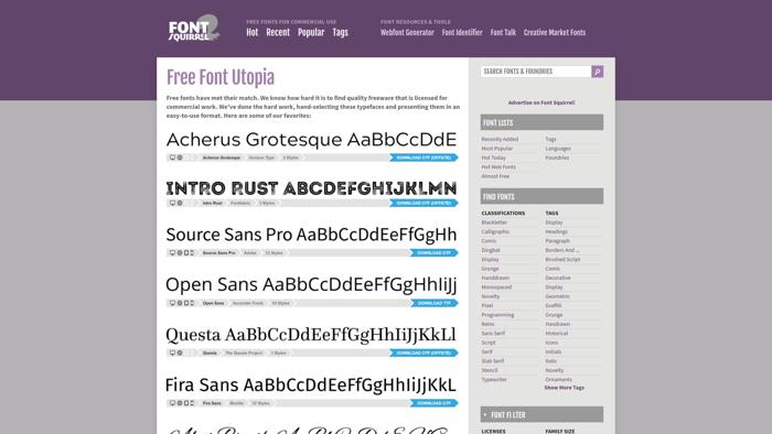 Font Squirrel