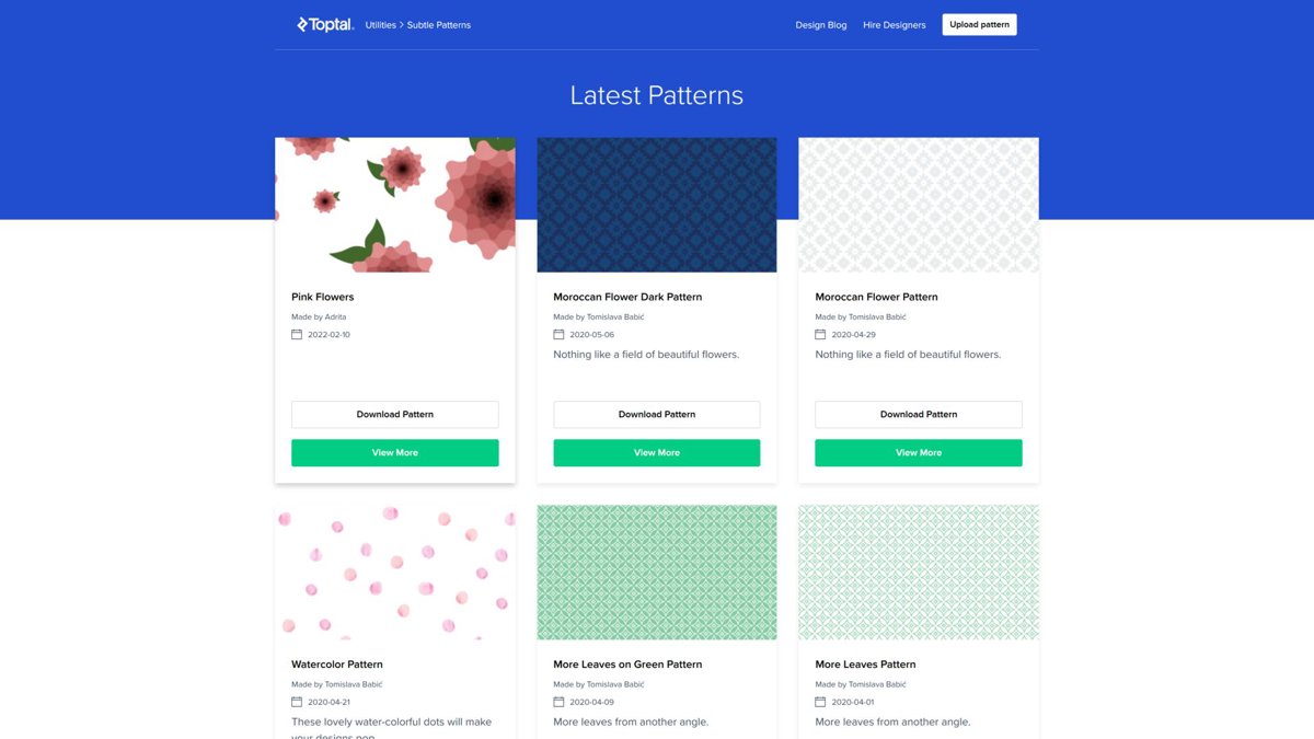 Subtle Patterns | Design - Alternative RVB