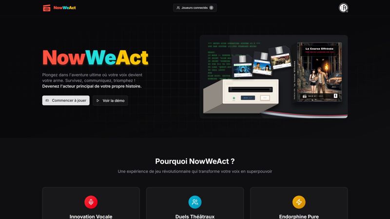 NowWeAct - Jeu Multijoueur